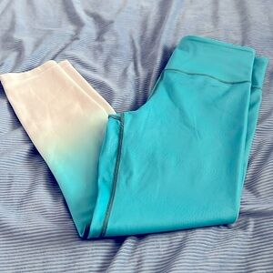 ZYIA ombré size 6-8 woman’s leggings